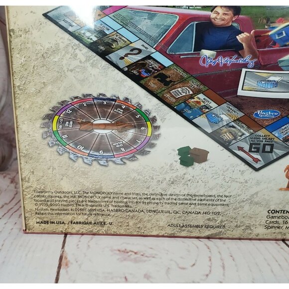 Hasbro Monopoly Jeff Foxworthy Edition Board Game Featuring Redneck Humor - Picture 8 of 12